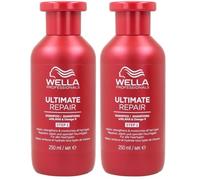 Wella Professionals ULTIMATE REPAIR Champú Profesional Ligero y Cremoso para Cabello Dañado, 250 ml (Paquete de 2)