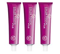 Wella Professionals Wella Professionals Color Touch Plus 66/07 rubio oscuro intenso marrón natural, 60 ml, juego de 3 unidades