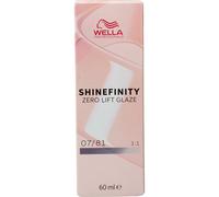 Wella Shinefinity Tinte Zero Lift Glaze Color 07/81 90 ml