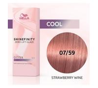 Wella Shinefinity Zero Lift Glaze Tinte 07-59 Strawberry Wine 60ml 1Un