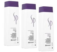 Wella Sp Champú Reparador Para Cabello Dañado, (Paquete De 3) 250ml
