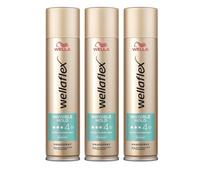 Wellaflex Invisible Hold Hairspray para el cabello hasta 48 canadas, agarre extra fuerte para cabello voluminoso, suave para el cuero cabelludo, dermatológicamente probado, fórmula vegana, agarre