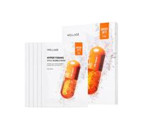 Wellage - Hyper Toning Vita C Bubble Mask - 5piezas