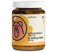 Wellbear Vitamina C con Rosa Mosqueta 1000 mg - 60 Cápsulas