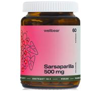 Wellbear Zarzaparrilla 500 mg - 60 Cápsulas