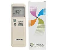 Wellclima Mando a distancia ARH-1362 compatible con aire acondicionado bomba de calor Samsung sustituye a las series ARC o ARH 1322 1325 1328 1334 1346 1347 1355 1358 1366 1374 1376 1381 1391 1395 y