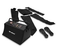 WELLCORE Presoterapia en casa completa, 6 modos de compresón, 9 niveles de presión, masaje de piernas, abdomen y brazos, Fácil Uso, Temporizador 3 modos, 20W, full body