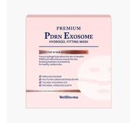 WellDerma - Premium PDRN Exosome Hydrogel Fitting Mask Set 30g x 4 sheets