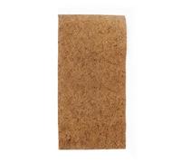 WELLDOER Alfombrilla de cama de reptiles para terrarios, impermeable, de fibra de coco, alfombra de sustrato de dragón barbudo, tapete para terrarios TortoiseGeckos, accesorios para mascotas pequeñas