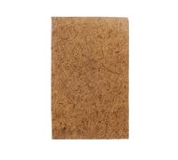 WELLDOER Alfombrilla de cama de reptiles para terrarios, impermeable, de fibra de coco, alfombra de sustrato de dragón barbudo, tapete para terrarios TortoiseGeckos, accesorios para mascotas pequeñas