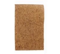WELLDOER Alfombrilla de cama de reptiles para terrarios, impermeable, de fibra de coco, alfombra de sustrato de dragón barbudo, tapete para terrarios TortoiseGeckos, accesorios para mascotas pequeñas