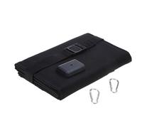 WELLDOER Panel solar plegable de 100 W, 5 V, USB, flexible, pequeño, impermeable, plegable, portátil, para teléfono inteligente, celdas de panel solar, 100 W