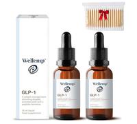 WELLEMP Metabolism Vitamin Drops for Men&Women,Energy Boost,30ml GLP-1 Burning Drops (2pcs)