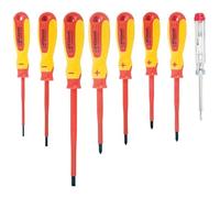 Weller SD8SET Juego de Destornilladores 1000 Volt Aislado 8 Piezas