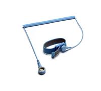 Weller T0051403799 Set de esterilla de Soldadura de Sobremesa Antiestática ESD Premium con Pulsera y Cable en Espiral, Gris, 600 x 900 mm