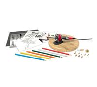 Weller WLPROWB28CHB Set de Pirograbado/Set de Petaca de Pirograbado/Set de Pirograbado Para Grabado en Madera y Cuero, 28 Piezas