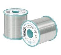 Weller WSW SAC M1 (T0051386499) Alambre De Soldadura Sin Plomo, Ø 0,5 Mm, Aleación Sn96.5Ag3.0Cu0.5, Contenido De Fundente 3.5%, 500g
