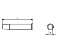 WELLER XT DS Punta De Soldadura Sin Plomo 5mm