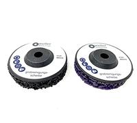 WELLERWERKZEUGE 2 discos de limpieza CSD para amoladora angular BTI/Würth/Bosch GWS 10,8-12 V, mini amoladora angular de 70 mm de diámetro
