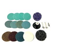 WELLERWERKZEUGE I Sistema de cambio rápido R Type accesorios 50 mm incluye adaptador adecuado para amoladora de aire comprimido mini amoladora angular como GWS GWG 12 V 10,8