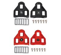 Wellgo RC5/RC6 Shoe Plates - Look Delta Compatible Cleats - Red CYCLING AC NUEVO