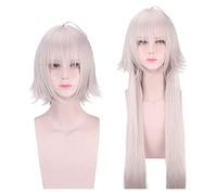 WELLHY Cosplay Peluca Alter Jeanne d'Arc Peluca Juego Fate Grand Order Cosplay Peluca an Fate Grand Order Cosplay Cabello Alter Jeanne d'Arc Mujeres Cabello for Coser