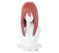 WELLHY Cosplay Peluca Rent A Girlfriend Sakurasawa Sumi Pink Purple Mixed Cosplay Anime Peluca Resistente al Calor Pelo sintético Fiesta de Halloween Carnaval for Coser