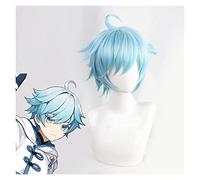 WELLHY Juego Genshin Impact Venti Kaeya Noelle Kong Ying Cosplay Pelucas Una Peluca Coser (Color : A) (Color : M)
