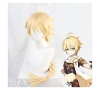 WELLHY Juego Genshin Impact Venti Kaeya Noelle Kong Ying Cosplay Pelucas Una Peluca Coser (Color : A) (Color : B)