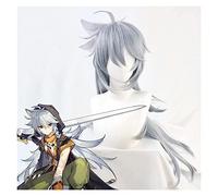 WELLHY Juego Genshin Impact Venti Kaeya Noelle Kong Ying Cosplay Pelucas Una Peluca Coser (Color : A) (Color : K)