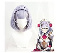 WELLHY Juego Genshin Impact Venti Kaeya Noelle Kong Ying Cosplay Pelucas Una Peluca Coser (Color : A) (Color : J)