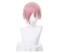 WELLHY Peluca de Cosplay 2019 Nuevo Gotoubun no Hanayome Ichika Nakano Pelucas de Cosplay 30 cm Pelo sintético Recto Corto Perucas Peluca de Cosplay + Gorro de Peluca for Coser