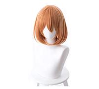 WELLHY Peluca de Cosplay Gotoubun no Hanayome Yotsuba Nakano, Pelucas de Cosplay de 30cm, Pelo sintético Corto Resistente al Calor, Peluca de Cosplay Perucas for Coser