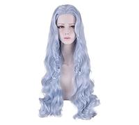 WELLHY Peluca de Cosplay Pelucas de Cosplay My Hero Academia Eri Silver Long Straight Baku no Hero Midoriya Shoto Friend Pelucas de Cosplay 80cm FLYAND for Coser