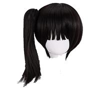 WELLHY Peluca para: Kimetsu no Yaiba Tsuyuri Kanawo Tsuyuri Kanao Cosplay Peluca Pelo sintético + Sombrero de Mariposa + Gorro de Peluca WigOnly Coser Peluca (Color : ButterflyHeadwear) (Color : Butt