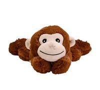 welliebellies® Mono de peluche térmico grande | relleno de mijo orgánico extraíble | calentar en el horno o en el microondas | hasta 90 min de calor | también para enfriar en caso de contusiones