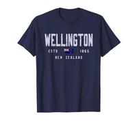 Wellington New Zealand Field //Wellington NZ Camiseta