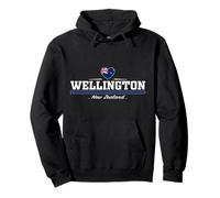 Wellington New Zealand Sudadera con Capucha