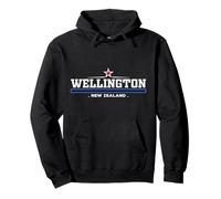 Wellington New Zealand Sudadera con Capucha