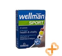 WELLMAN SPORT 30 Tabletas Suplemento Complejo Multimineral Multivitamínico