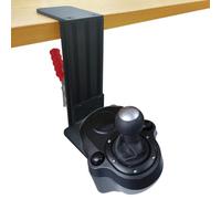 WELLMETE Soporte de mesa para Racing Sim Shifter compatible con Logitech G Driving Force Shifter y Thrustmaster TH8S & TH8A Shifter-Enduring Metal Soporte de escritorio para Racing Driving Game
