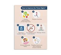 Wellness and Positive Vibes Canvas Painting, Abstract Wall Art Poster for Home Decor Bedroom Living Room(Framed,08x12inch(20x30cm))