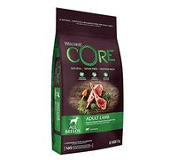 Wellness CORE Cordero, 10 + 2 kg, comida seca para perros adultos, sin azúcar añadida, sin cereales, con alto contenido de carne, promueve una digestión saludable