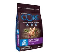 Wellness Core Original Cachorro, pienso para Cachorros de Gran tamaño, Naturales y sin Cereales, Pollo, 10 kg