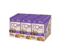 Wellness CORE Purly paté de pato y pollo, paté para gatos, alimento húmedo para gatos con alto contenido de carne, sin cereales, 24 x 85 g