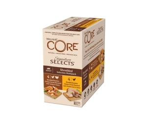 Wellness Core Signature - Juego de 8 latas de Comida para Gatos mojadas, sin Granos, 79 g