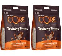 Wellness CORE Training Treats Pollo & Bayas 170 g Suave Perro golosinas sin azúcar añadido sin Cereales con Alto Porcentaje de Carne, Entrenamiento (Paquete de 2)