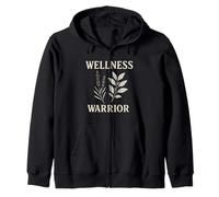 Wellness Warrior Salud Holística Autocuidado Sudadera con Capucha