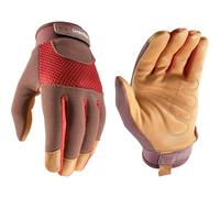 Wells Lamont Women's Breathable ComfortHyde Leather Hybrid Work Garden