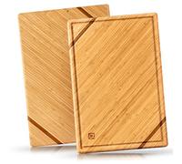 Wellspring Tabla De Cocina 100% Bambú - Tabla de Cortar de madera - 46 x 30 cm